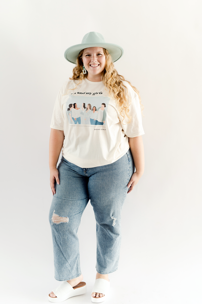 PLUS SIZE Me and My Girls Graphic Tee The Mint Sweater Boutique