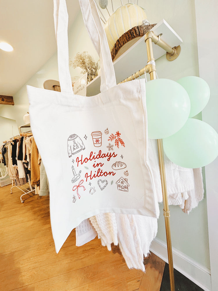 Holidays In Hilton Tote Bag