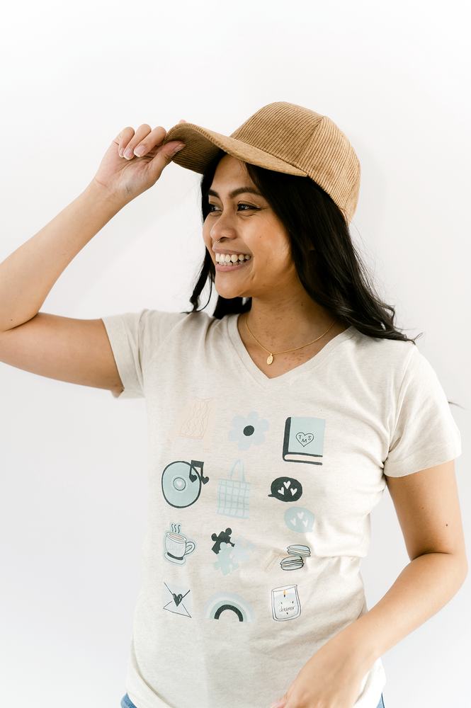 Mint Sweater Exclusive- Favorite Things Graphic Tee