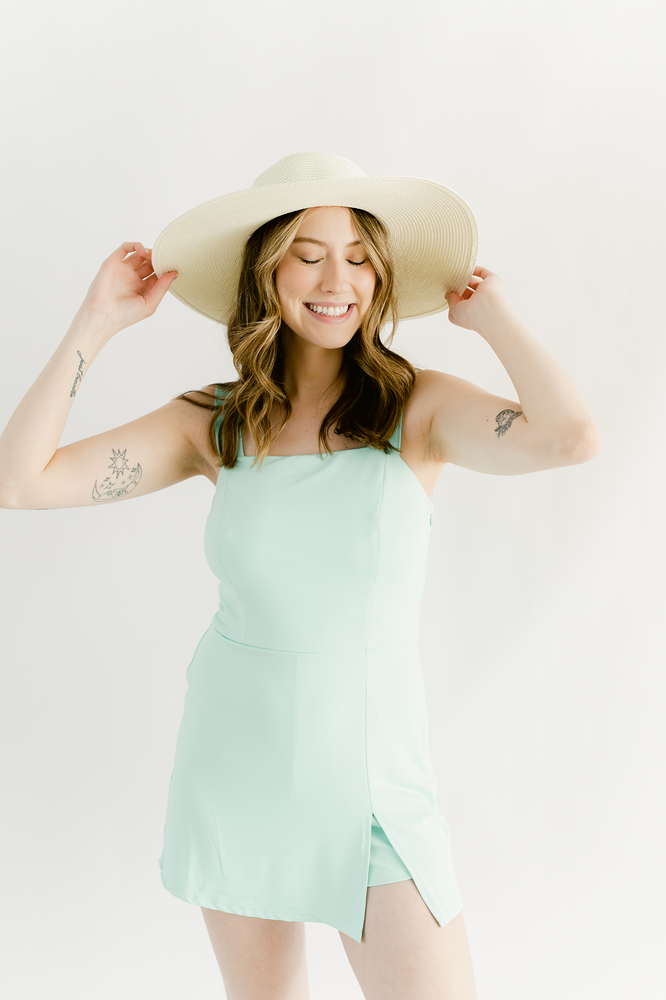 Mint Tennis Dress- Skort - Main Image