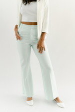 Mint Wide-Leg Trousers