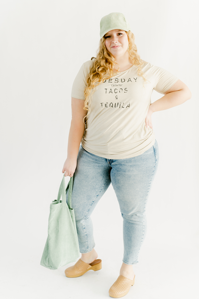 PLUS SIZE- Tacos and Teq. Tee