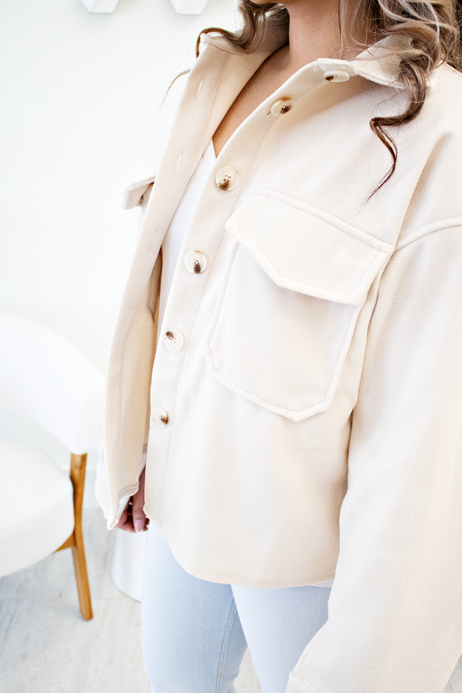 The Chalice Pagulayan- Beige Button Coat
